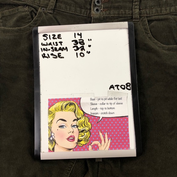 Polo Jeans Brown Corduroy Women’s Boot Cut 14 - Picture 8 of 8